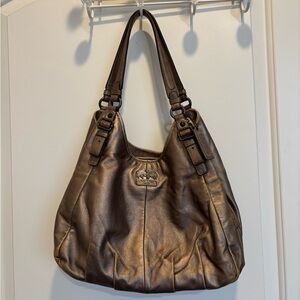 Vintage Bronze Coach Purse